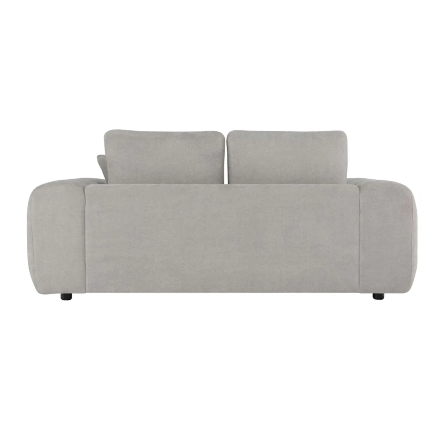 Sofá de 2 plazas de chenilla beige Hank 196x100x87 Clau&Chloe