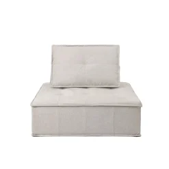 Sofá modular/butaca de algodón Hugo 100x110x82cm