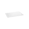 Tabla de cortar de plástico blanca 39x27cm
