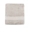 Toalla de ducha XL de algodón beige Vic 100x150cm - 500 gr/m²