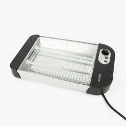 Tostadora horizontal de metal y plástico DCook 24x20cm 600W