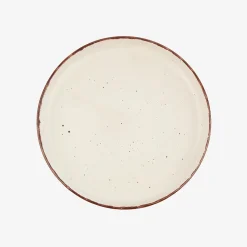 Vajilla de 12 piezas de cerámica beige Iria