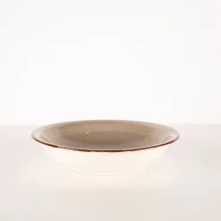 Vajilla de 18 piezas de gres gris Vita