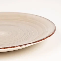 Vajilla de 18 piezas de gres gris Vita