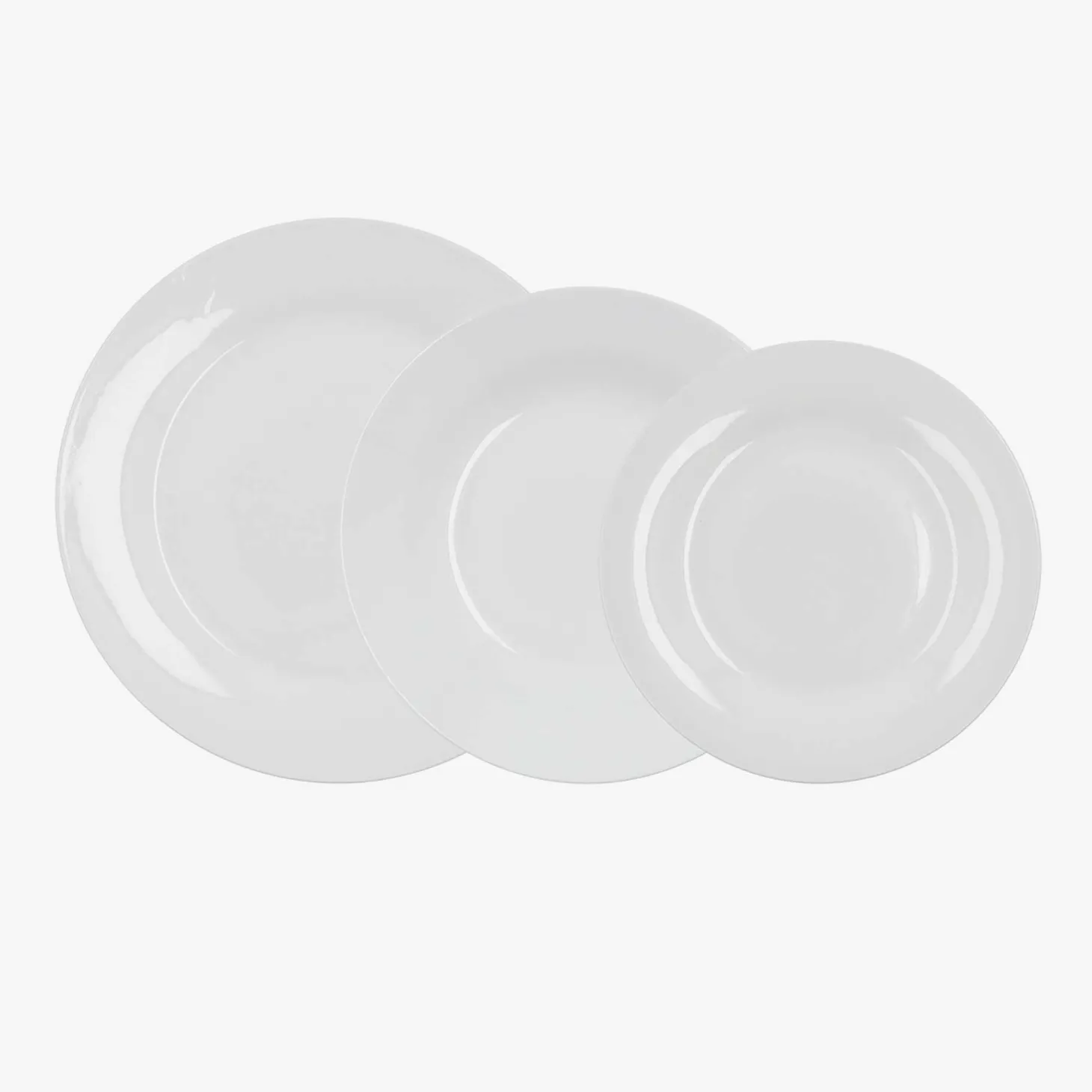Vajilla de 18 piezas porcelana brillo Vetra