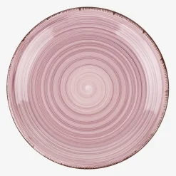 Vajilla de 18 piezas rosa Vita