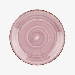 Vajilla de 18 piezas rosa Vita
