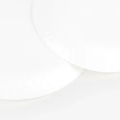 Vajilla de porcelana de 18 piezas blanca de arcopal Yelen