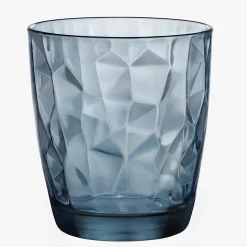 Vaso azul de 39cl Blue Diamond Bormioli