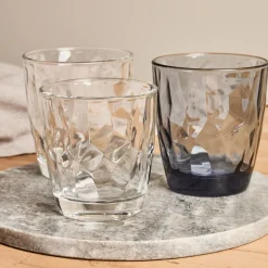 Vaso de agua de cristal transparente Diamond 30cl