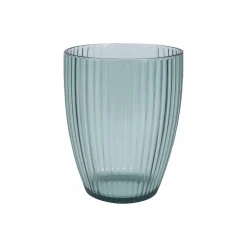 Vaso de agua de plástico azul 48cl Ø9x11cm