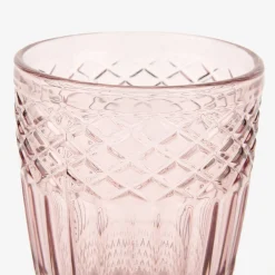 Vaso de cristal rosa Aliss 25cl