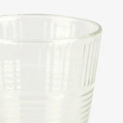 Vaso de vidrio transparente Zama 31cl Ø9x10cm
