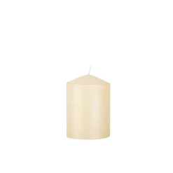 Vela decorativa crema Pilar 10cm