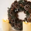 Vela decorativa LED beige Ø7x15cm