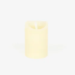 Vela LED crema 7x10cm