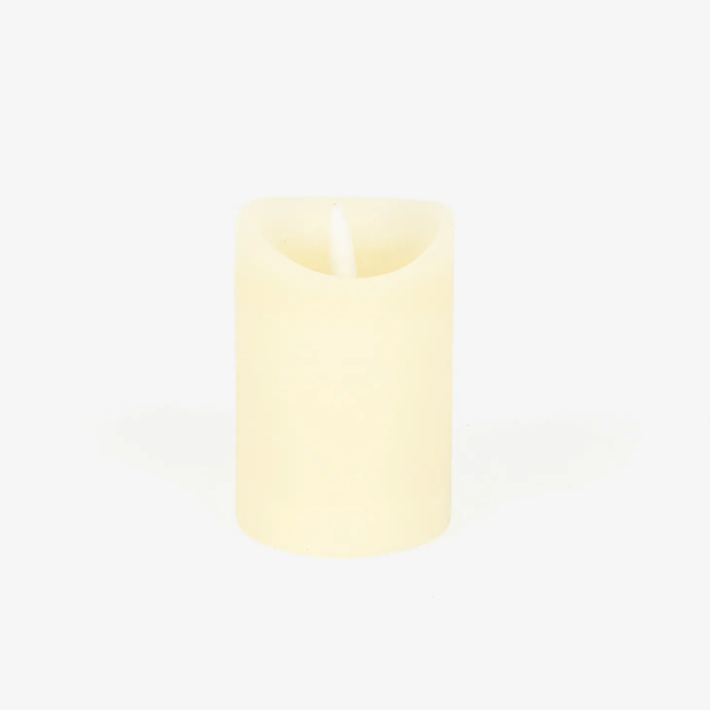 Vela LED crema 7x10cm