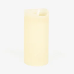 Vela LED crema 7x15cm