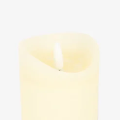 Vela LED crema 7x15cm