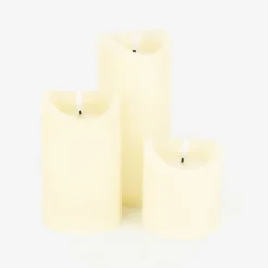 Vela LED Ivory 9x15cm