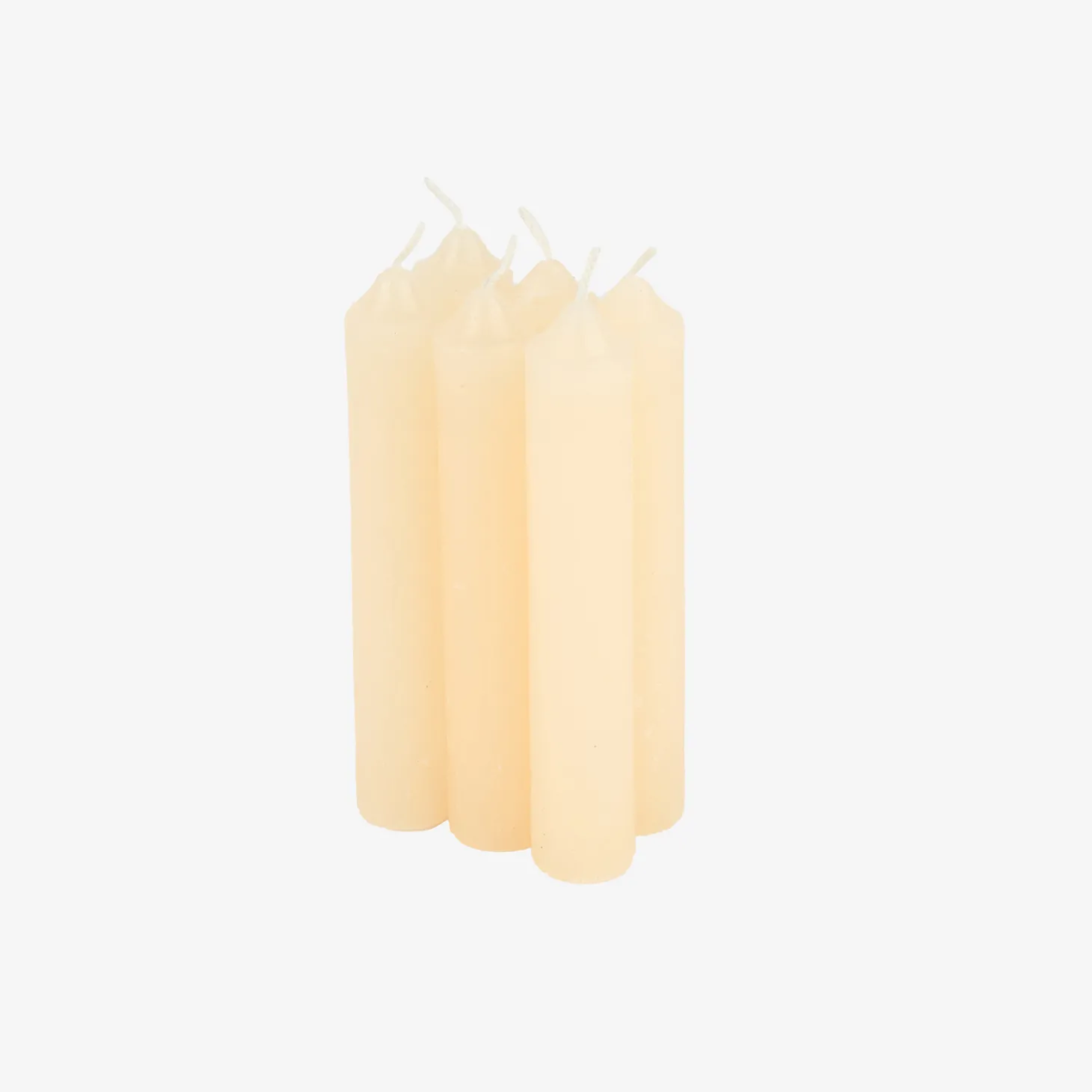 Vela para candelabro marfil Ø2x12cm